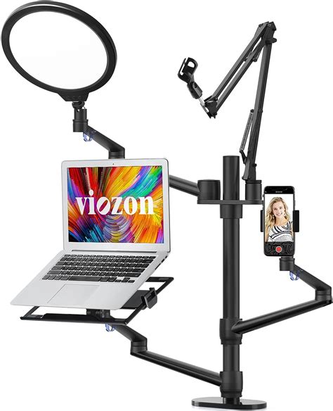 Amazon Viozon Selfie Desktop Live Stand Set In Led Ring