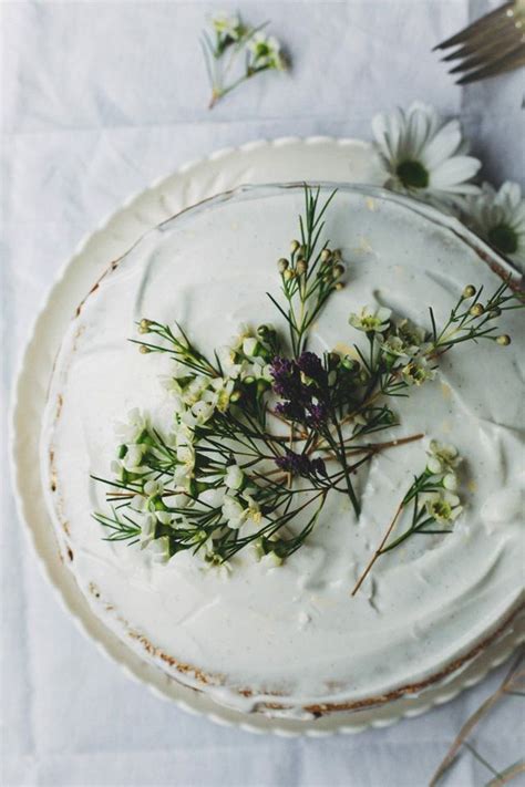 Toasted Coconut Yoghurt Naked Cake Not Just For Vegans My Goodness Kitchen Toasted Coconut