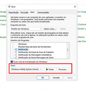 Como Alterar O Som De Notifica O No Windows