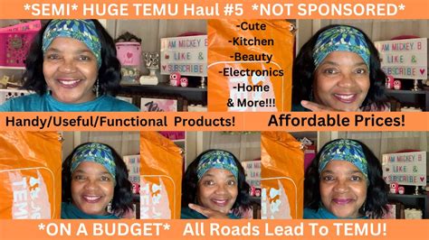 SEMI HUGE Temu Haul 5 NOT SPONSORED Budget Pricing Great Items