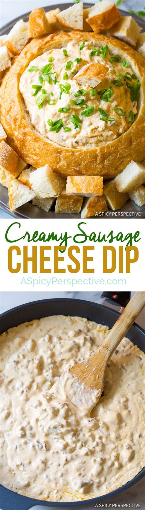 Creamy Sausage Cheese Dip A Spicy Perspective