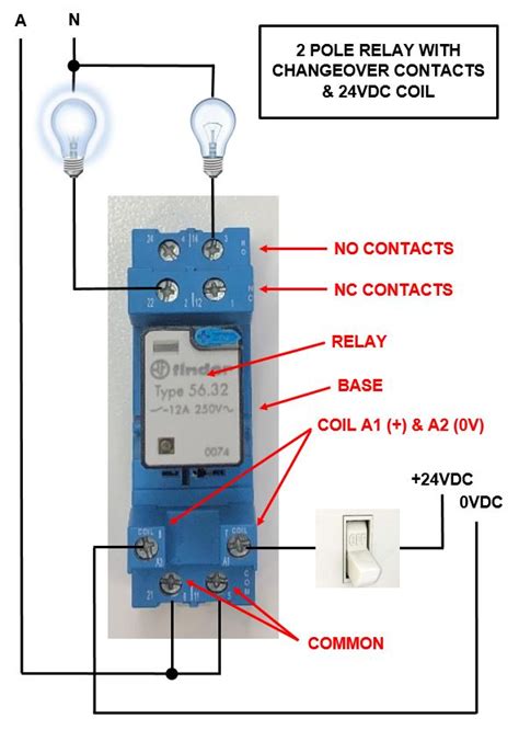 How To Connect A Contactor Diagram