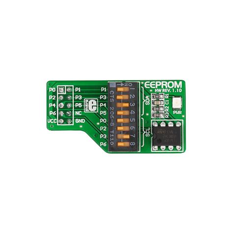 EEPROM (MIKROE-88) | MIKROELEKTRONIKA 24C08WP Memory, Evaluation| 156838