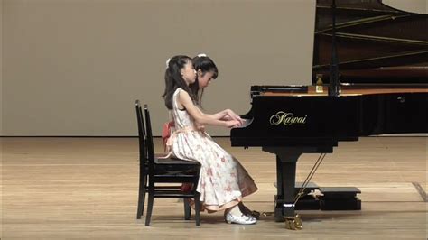 第18回中津an Die Musikピアノコンクール 連弾部門 Bコース 第1位 キム 花夏 キム 優夏 Youtube