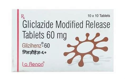 Gliclazide Modified Release Tablet Glizihenz Mg Packaging Size