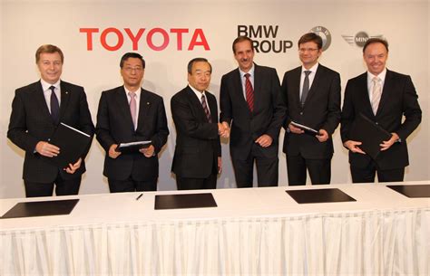 Press Conference Bmw Group Toyota Motor Corporation And Toyota Motor