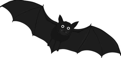 Black illustration of scary flying bat. 24285490 Vector Art at Vecteezy