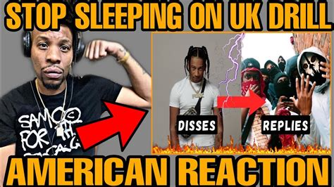 American Reacts Uk Drill Disses And Replies Reaction Uk Drill Disses