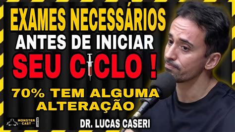 Quais Exames Necess Rios Antes De Ciclar Dr Lucas Caseri Youtube