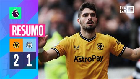 Resumo Wolves 2 1 Manchester City Premier League 2324 Youtube