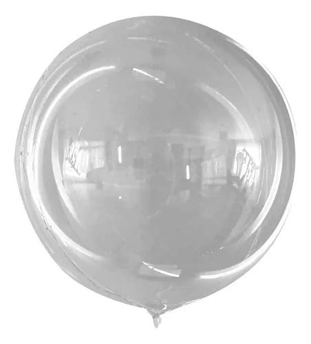 25 Globos Burbuja Pvc Transparente 40cm Helio Aire 18 Pulgad MercadoLibre