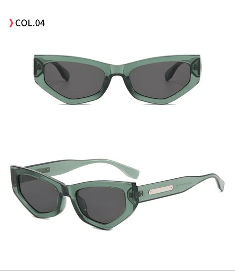 Wholesale China Cat Eye Women Small Polygon Sunglasses Superhot Eyewear