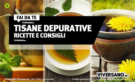 Tisane Depurative Ricette Per Depurare Fegato Reni E Intestino