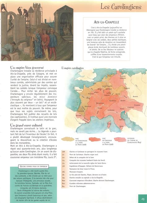 Leçons de choses Atlas des Rois de France