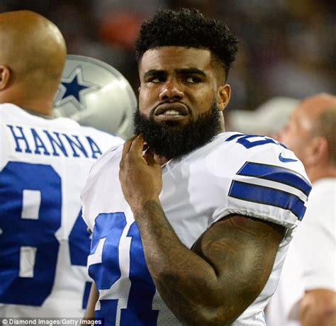 Dallas Cowboy Ezekiel Elliotts Suspension Upheld Daily Mail Online