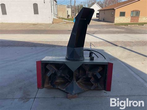 5’ Snow Blower Skid Steer Attachment BigIron Auctions