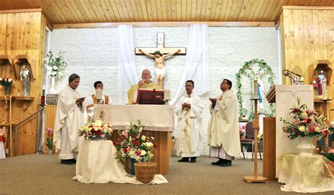 Bishop Celebrates Confirmation With Our Lady Of La Vang Vietnamese