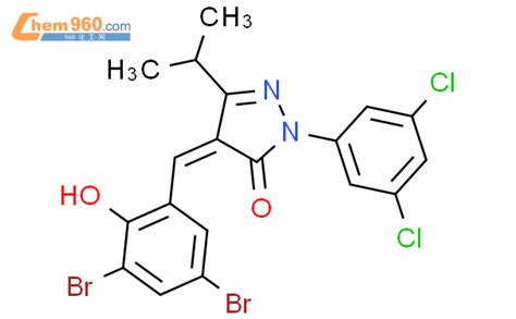 848602 90 4 3H Pyrazol 3 One 4 3 5 Dibromo 2 Hydroxyphenyl Methylene