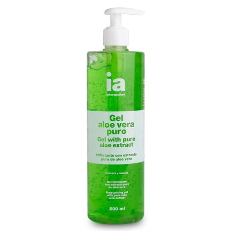 Interapothek Gel Aloe Vera Puro 500ml Farmacia Calàbria