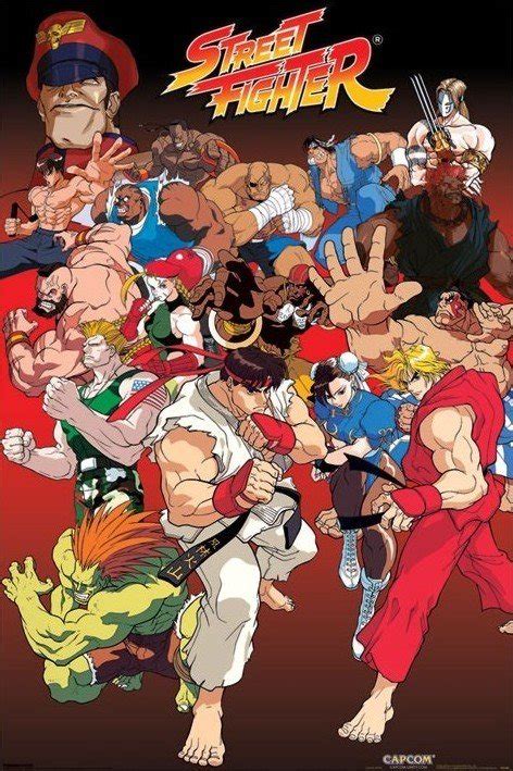 STREET FIGHTER - anime Poster | Sold at Abposters.com