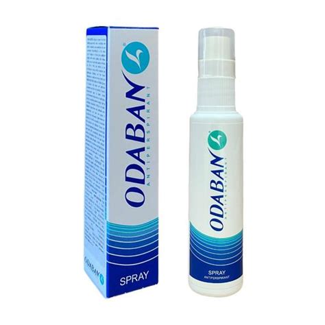 Odaban Spray Solução Para Hiperidrose Suor Excessivo Fragrância