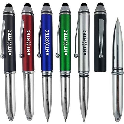 Custom Metallic Stylus Light Pens