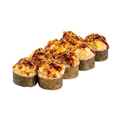 Ролл Запеченный Креветка-Угорь - Badfood