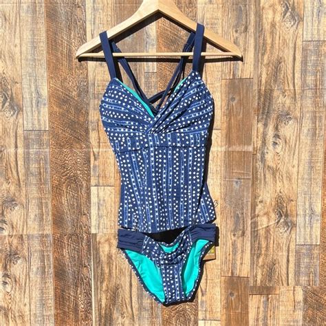 Title Nine Swim New Title Nine Bikini Swimsuit Swim Complete Set Top Bottom Poshmark
