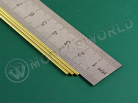 Пруток латунный круглый 1.6 мм, 3 шт (арт.KS8162) — купить в Мир ...