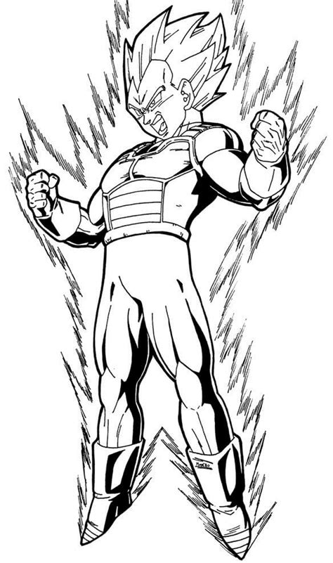 Dibujos De Vegeta Para Colorear E Imprimir ColoringLib