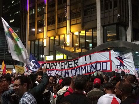 G1 Movimentos Sociais Protestam Contra PEC 241 Na Avenida Paulista