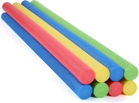 Leitee 8 Pack Jumbo Pool Noodles Bulk Foam Swim Noodles 52