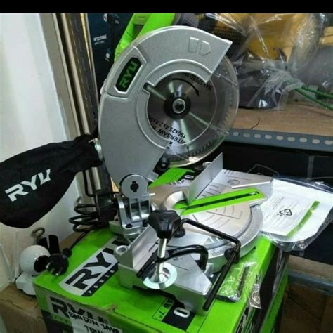 Jual Mesin Potong Alumunium Inch Tekiro Ryu Miter Saw Low Watt