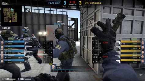 Esports Cs Go Faze Vs Evil Geniuses Esl One New York Th Of