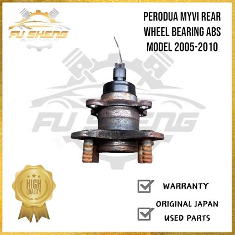 Perodua Myvi Rear Wheel Bearing Abs Model Shopee Malaysia