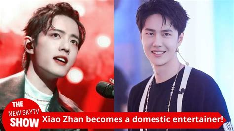 Xiao Zhan Becomes The Top Star In The Domestic Entertainment Industry