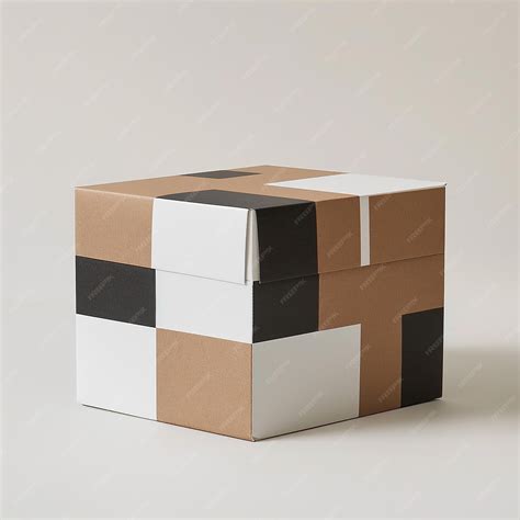 Premium Vector | A minimalist packaging box design with a sense of design