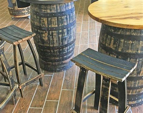 53 Gallon Bourbon Whiskey Barrel With Bung Etsy Whiskey Barrel