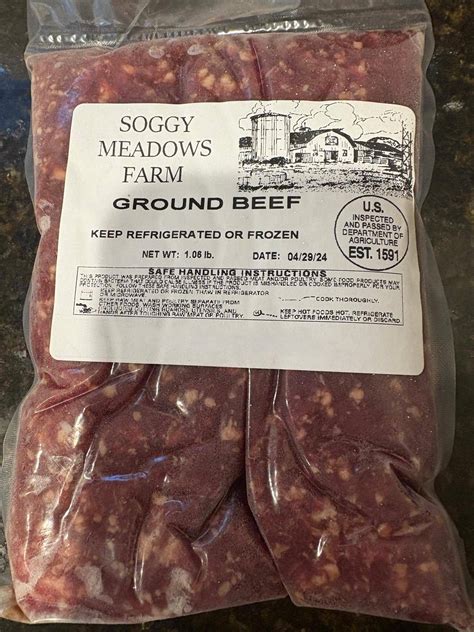 Ground Beef | Premium Quality Beef | Soggy Meadows Farm