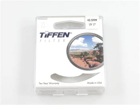 Tiffen 40.5mm UV Filter – Analogue Cameras