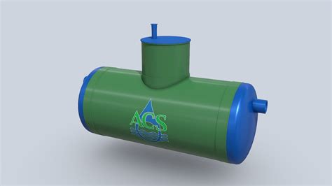 Накопительная емкость - Download Free 3D model by Агростройсервис ...