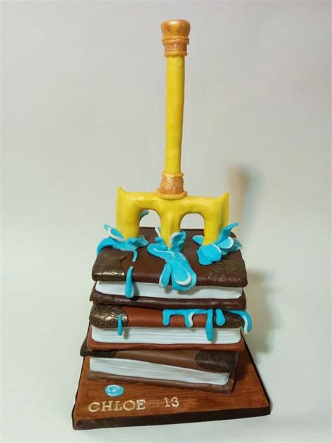 Percy Jackson themed cake - Decorated Cake by Cake That - CakesDecor