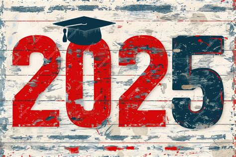 Premium Photo | Caps Off to 2025 Graduation Year Announcement