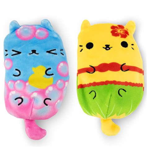 Buy Cats Vs Pickles Bubbles And Luau Meow 2pk 4 Squishy Bean