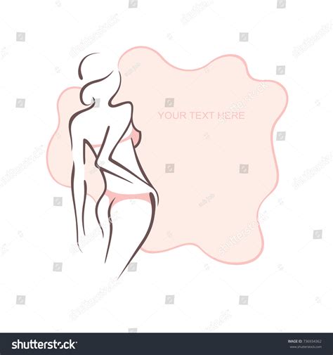 Beautiful Sexy Girl Bikini Beach Swimsuit Stock Vector Royalty Free Shutterstock