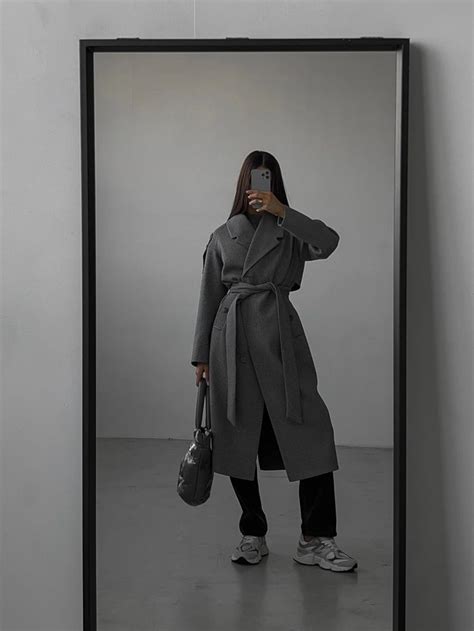 Пин от пользователя Ольга на доске Вдохновленные наряды | Серые пальто ...