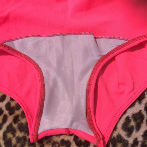 FRENCH PIN UP 1960s GROOVY SWIMSUIT FLUO HOT PINK GRE Gem