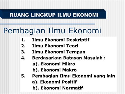 Mind Mapping Konsep Dasar Ilmu Ekonomi Terkait Ilmu