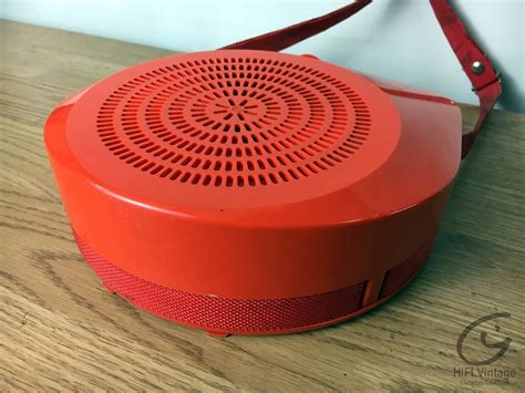 Mange Disque 45t Rouge Avec Sangle