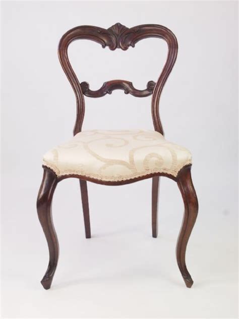 Victorian Rosewood Balloon Back Chair Chairs For Sale